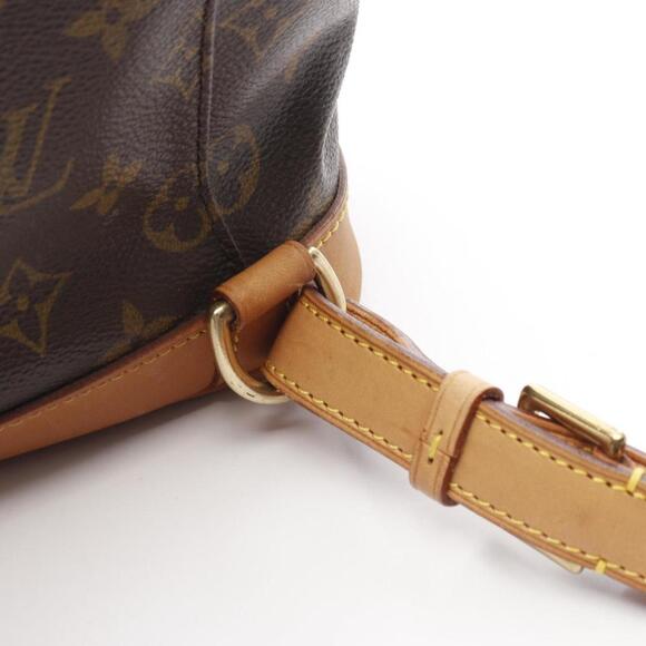 LOUIS VUITTON Brown Monogram Leather Backpack - Picture 7 of 10